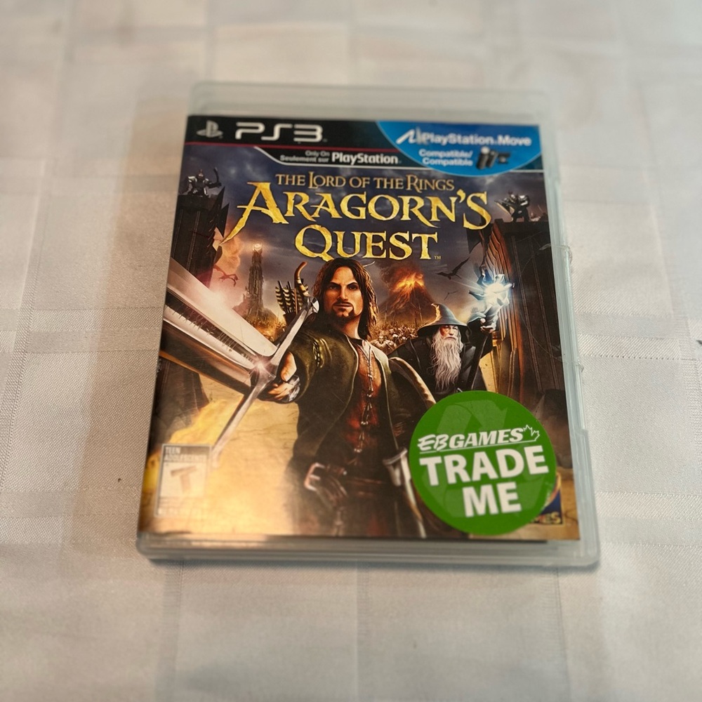 Sony PS3 The Lord of the Rings: Aragorn's Quest - Black and Gold
